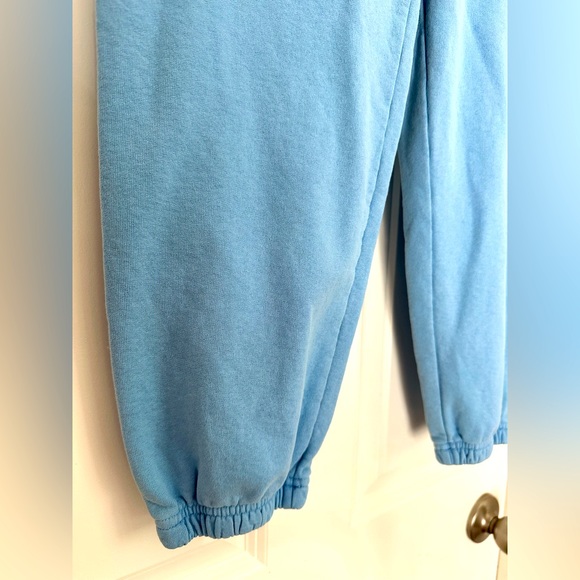 Sporty & Rich Sweatpants in blue (no logo), size XS NWOT - Picture 3 of 9
